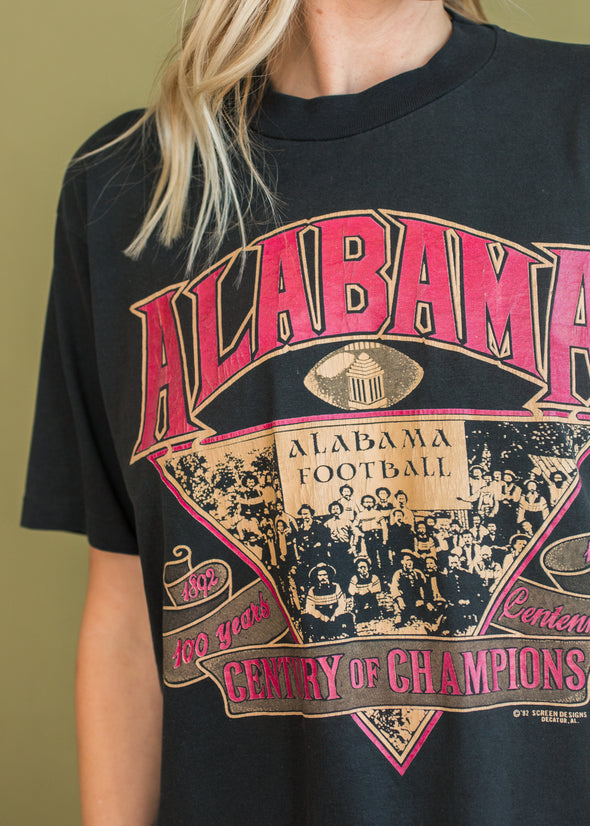 Vintage Alabama Football Tee