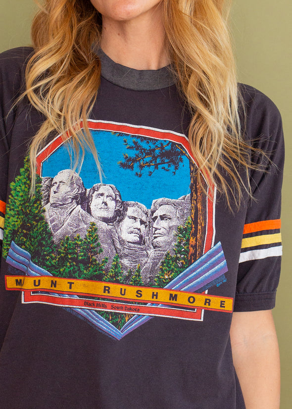 Vintage 80s/90s Mount Rushmore Athletic Tee