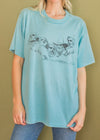 Vintage 90s Willie Nelson and Family Tour tee