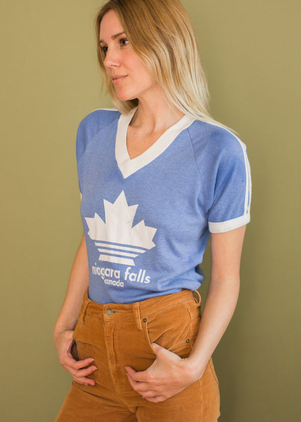 Vintage Niagara Falls V Neck