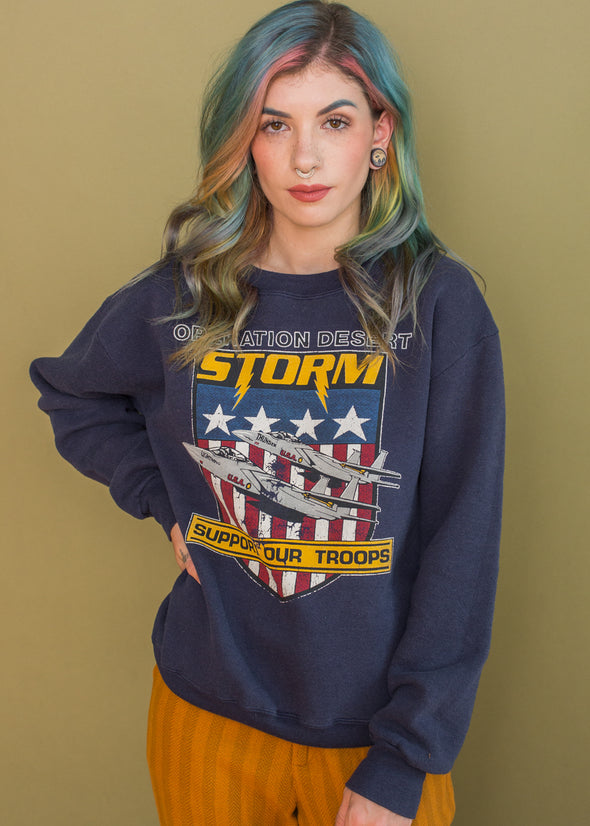 Vintage 90s Desert Storm Sweatshirt