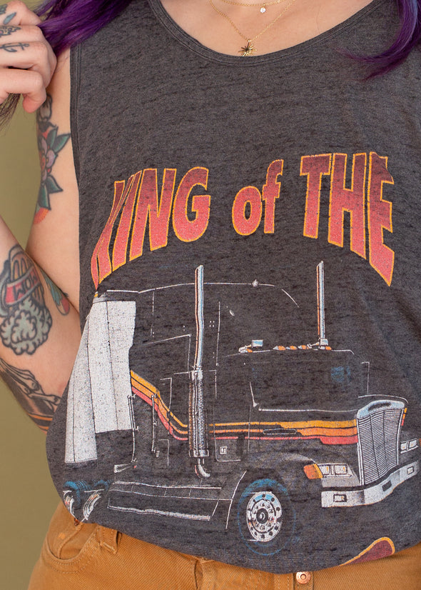 Vintage 1980s Paper Thin Trucker Tank