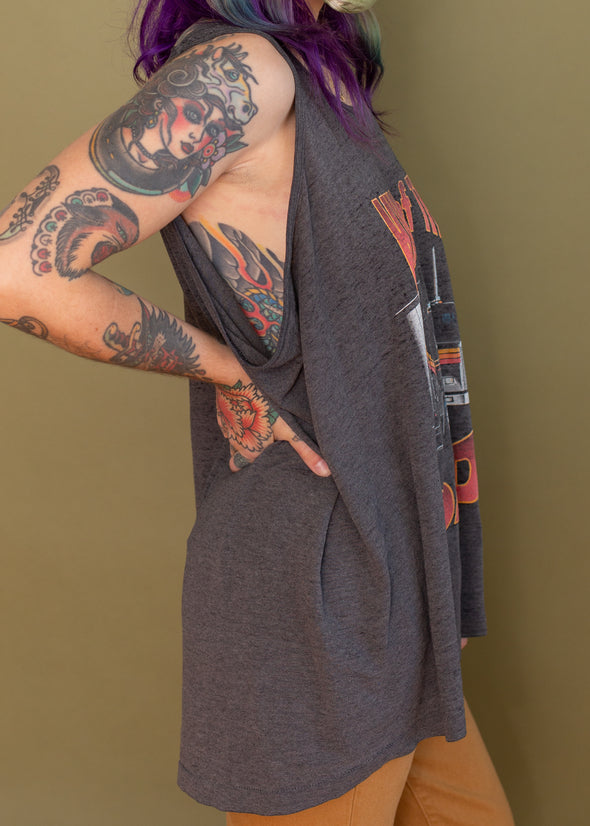 Vintage 1980s Paper Thin Trucker Tank