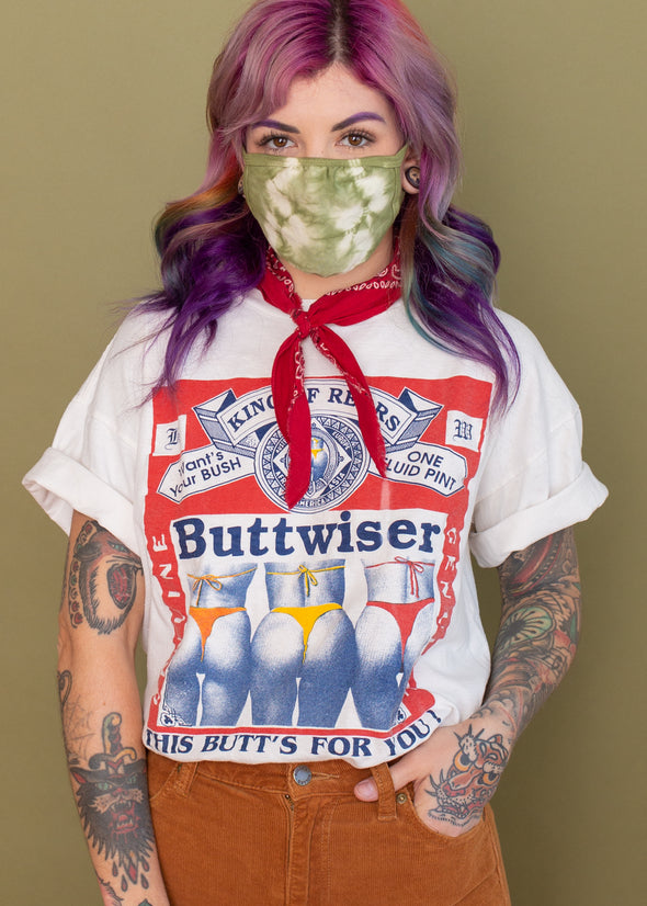 Vintage 90s Funny Buttwiser Tee