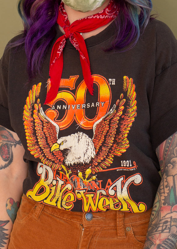 Vintage Bike Week '91 Tee