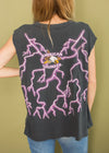 Vintage 90s Eagle Lightning Tee
