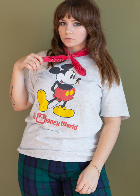 Vintage 90s Walt Disney World Mickey Tee