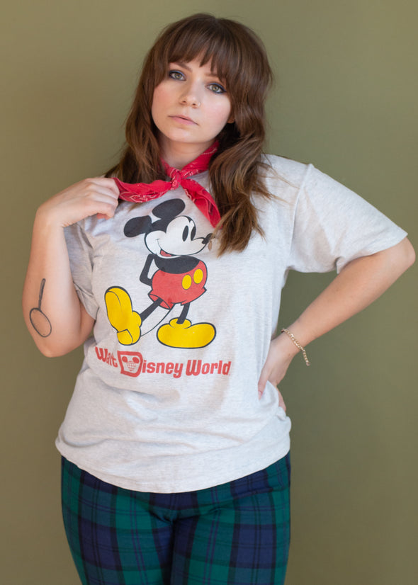 Vintage 90s Walt Disney World Mickey Tee