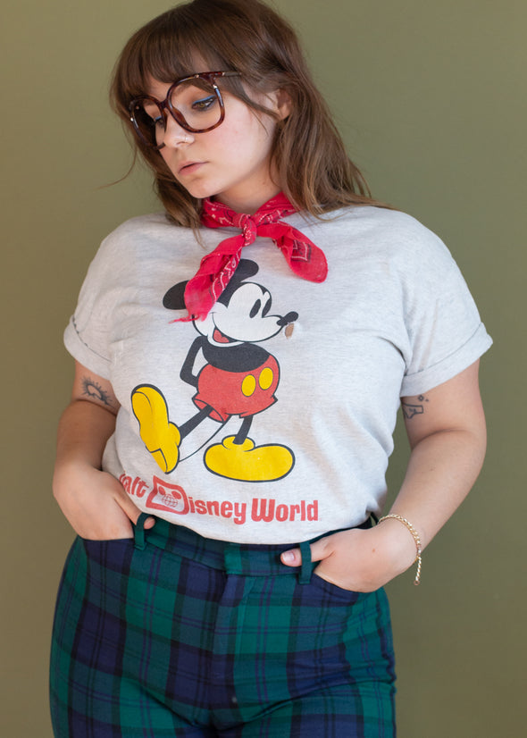 Vintage 90s Walt Disney World Mickey Tee