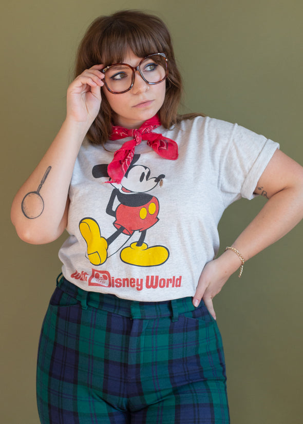 Vintage 90s Walt Disney World Mickey Tee