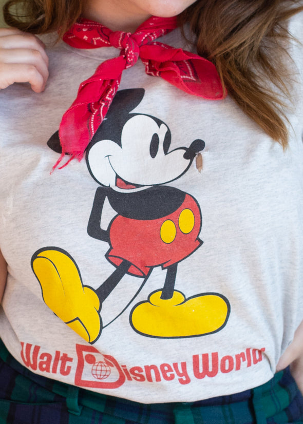 Vintage 90s Walt Disney World Mickey Tee