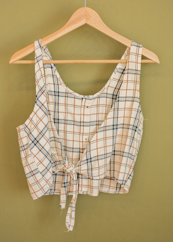 Vintage Upcycled Flannel Tank
