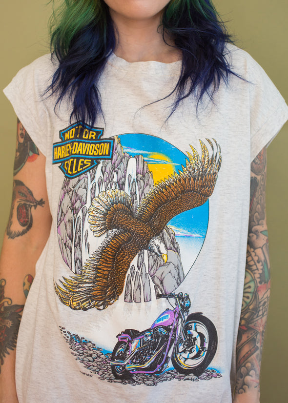 Vintage 90s Harley Eagle Tank