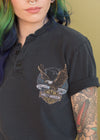 Vintage 90s Harley Eagle Henley