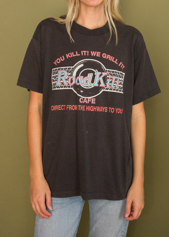 Vintage 90s Roadkill Cafe Tee