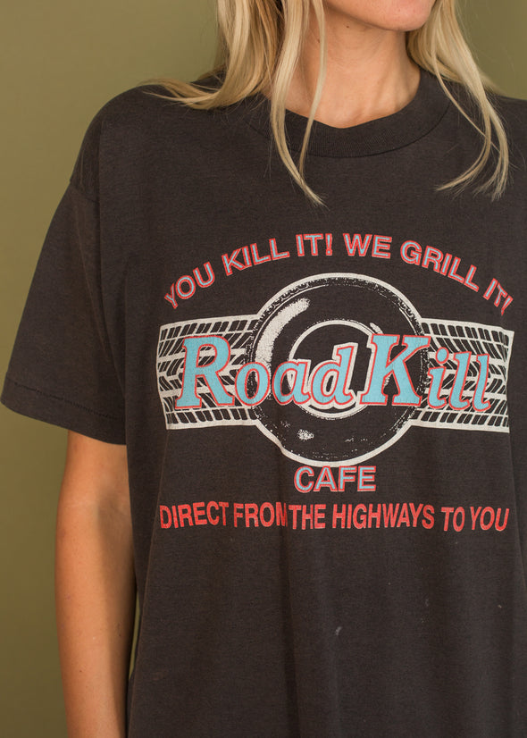 Vintage 90s Roadkill Cafe Tee