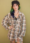Vintage Lariat Pear Snap Plaid Flannel