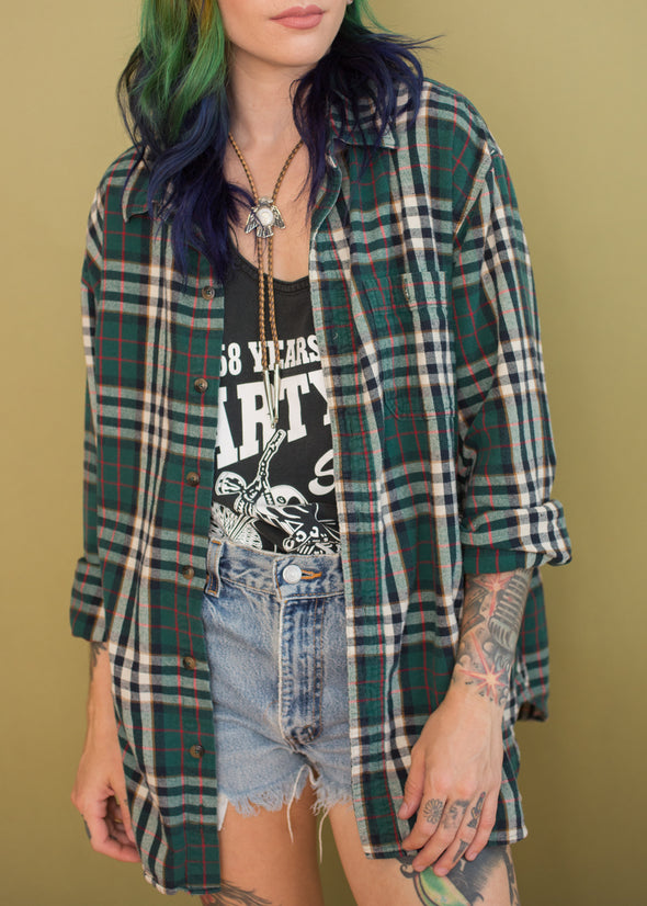 Vintage 90s Plaid Flannel