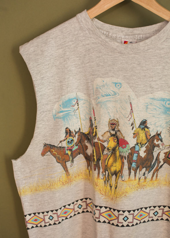 Vintage Native American Eagle Tank