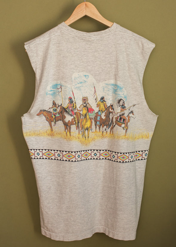 Vintage Native American Eagle Tank