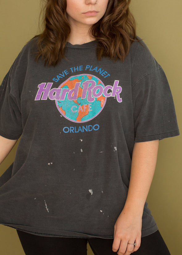 Vintage 90s Grungy Hard Rock Cafe Tee