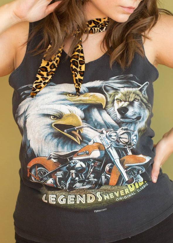 Vintage 90s Legends Biker Tank
