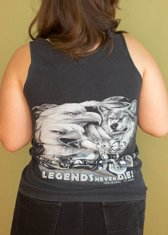 Vintage 90s Legends Biker Tank