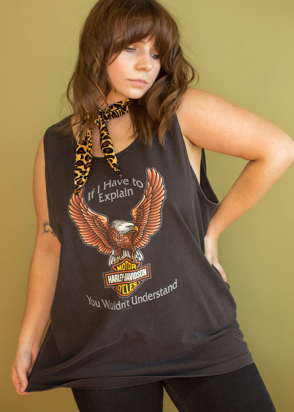 Vintage 90s Harley Eagle Tank