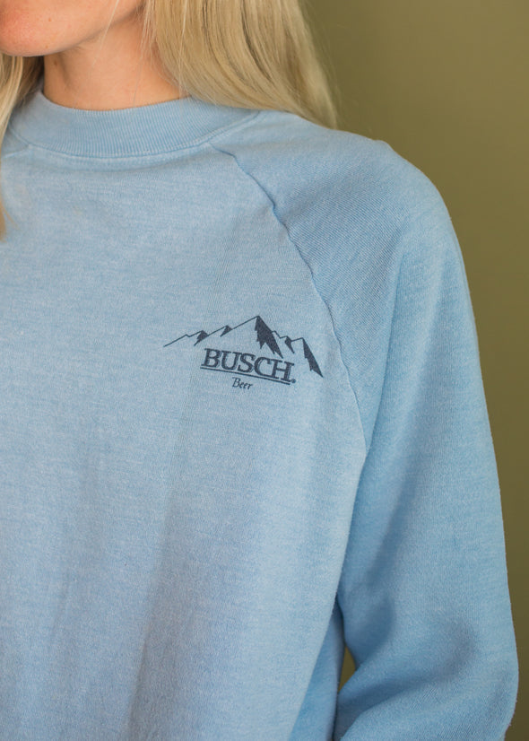 Vintage Busch Beer Crewneck Sweatshirt