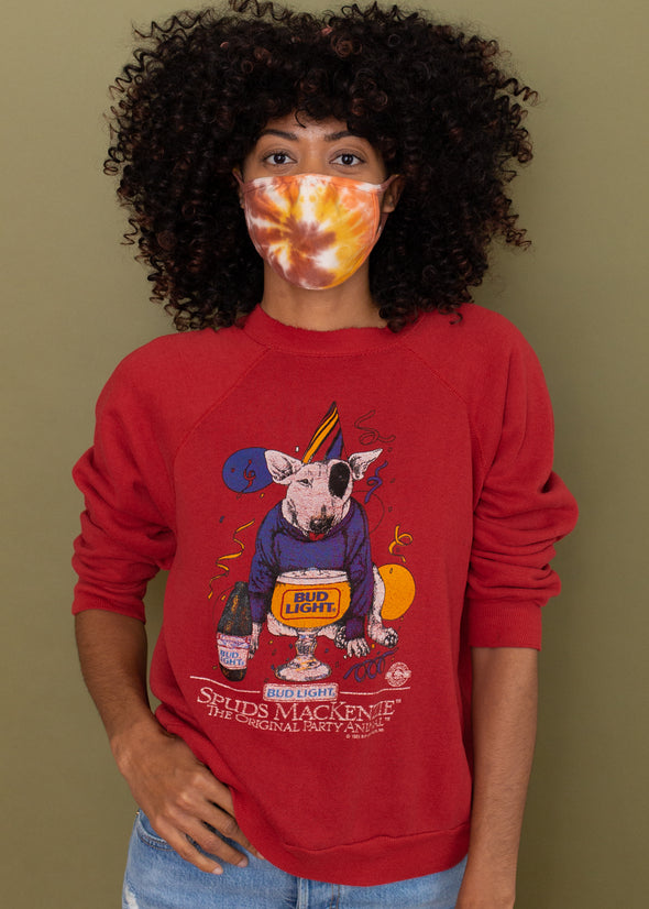 Vintage 1985 Spuds Mackenzie Bud Light Sweatshirt
