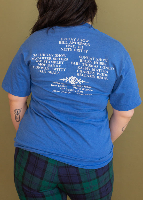 Vintage 1989 Chippewa Valley Country Fest Tee