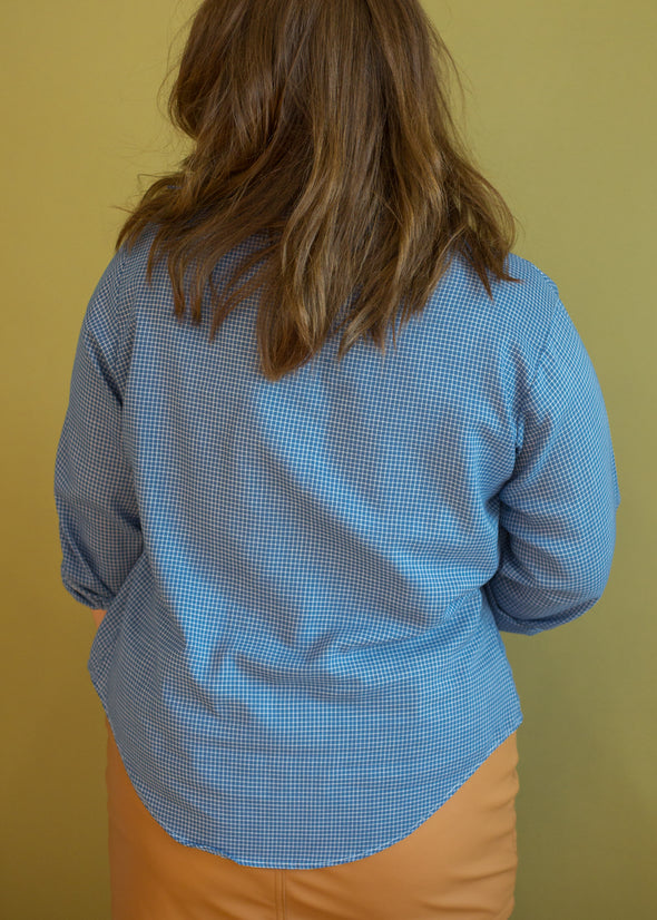 Vintage Embroidered Western Style Button Up