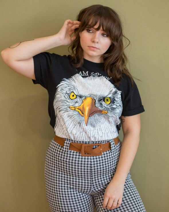 Vintage 90s I Am Smiling Eagle Alaska Tee