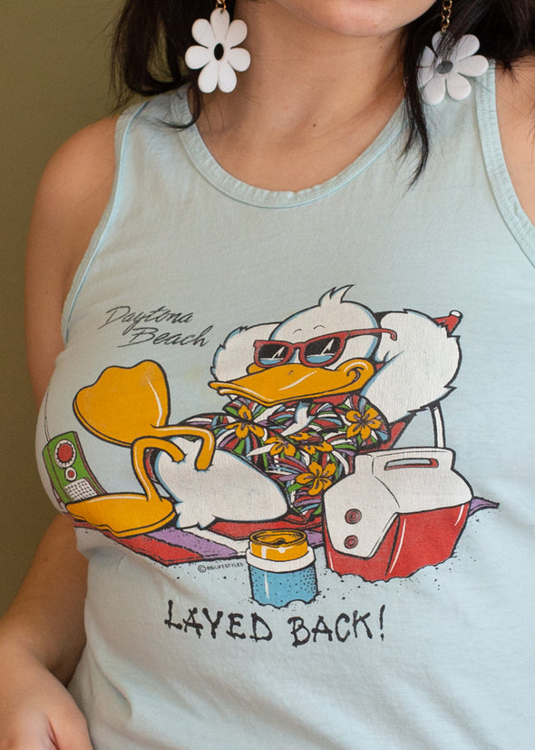 Vintage 1986 Daytona Beach Duck Tank