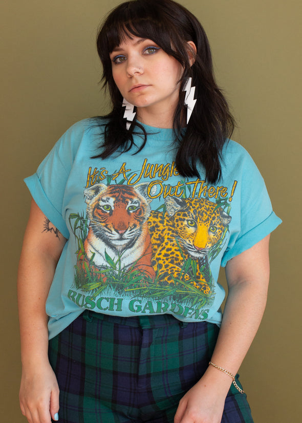 Vintage 90s Busch Gardens Jungle Tee