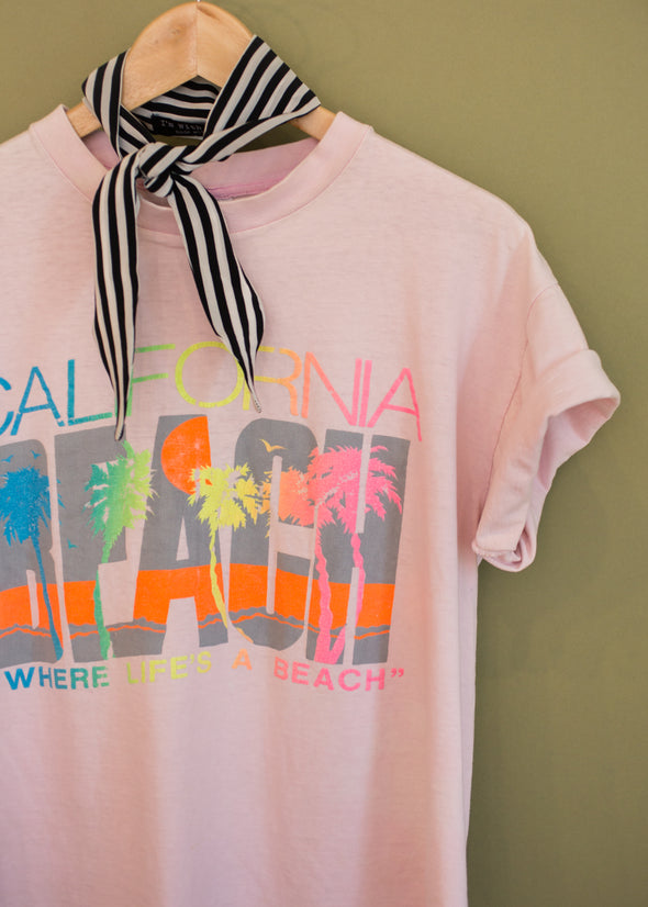 Vintage 90s California "Where Life's a Beach" Tee