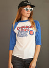 Vintage 1984 Thin Chicago Cubs Raglan