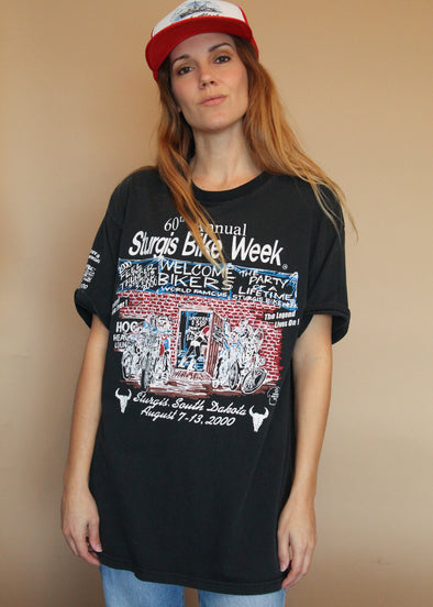 Vintage Y2K Sturgis Bike Week Tee