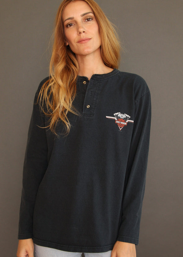 Vintage 2001 Harley CO Long Sleeve Tee