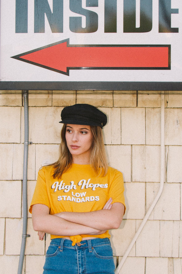 High Hopes Low Standards Tee