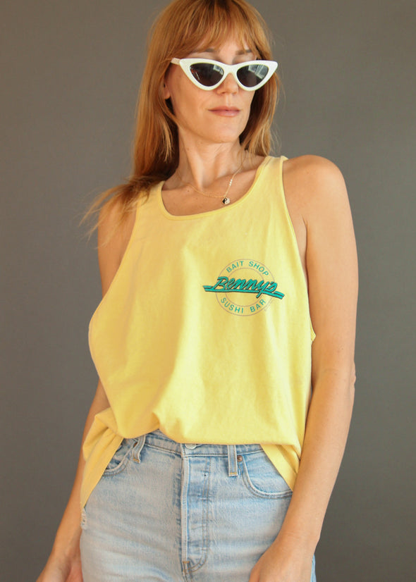 Vintage 90s Benny's Bait Shop and Sushi Bar SF Tank