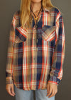 Vintage 80s Big Mac Heavy Weight Distressed Flannel