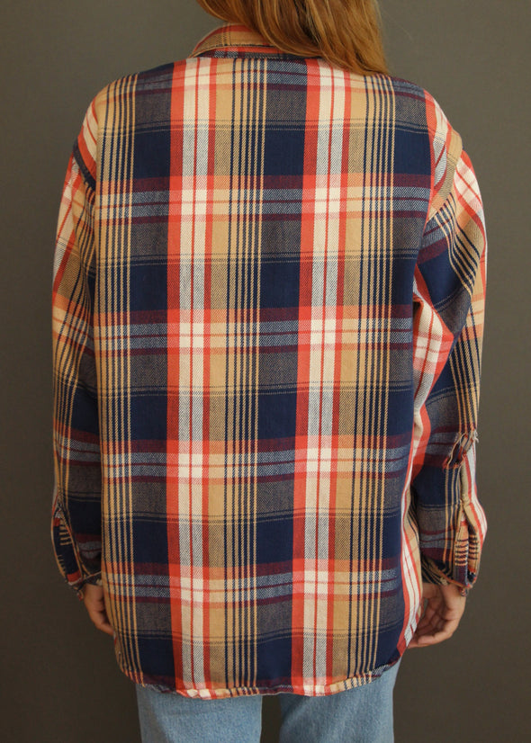 Vintage 80s Big Mac Heavy Weight Distressed Flannel