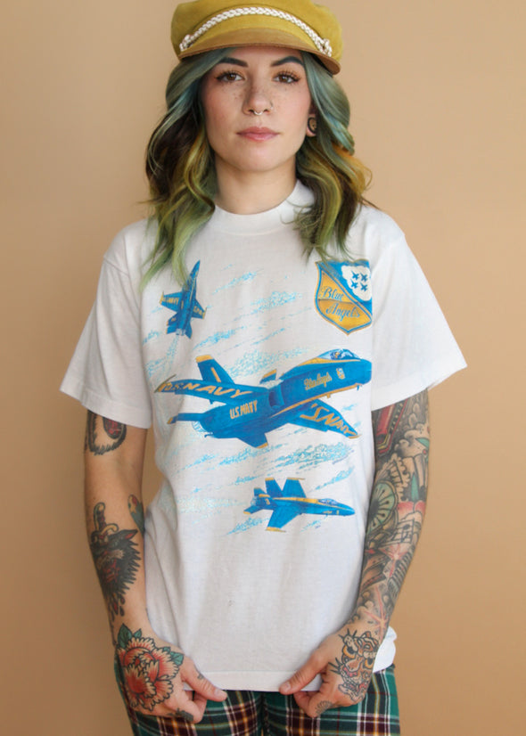 Vintage 90S Blue Angels Tee