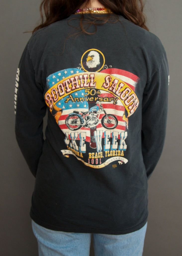 Vintage 1991 Boot Hill Saloon Long Sleeve Shirt – Electric West