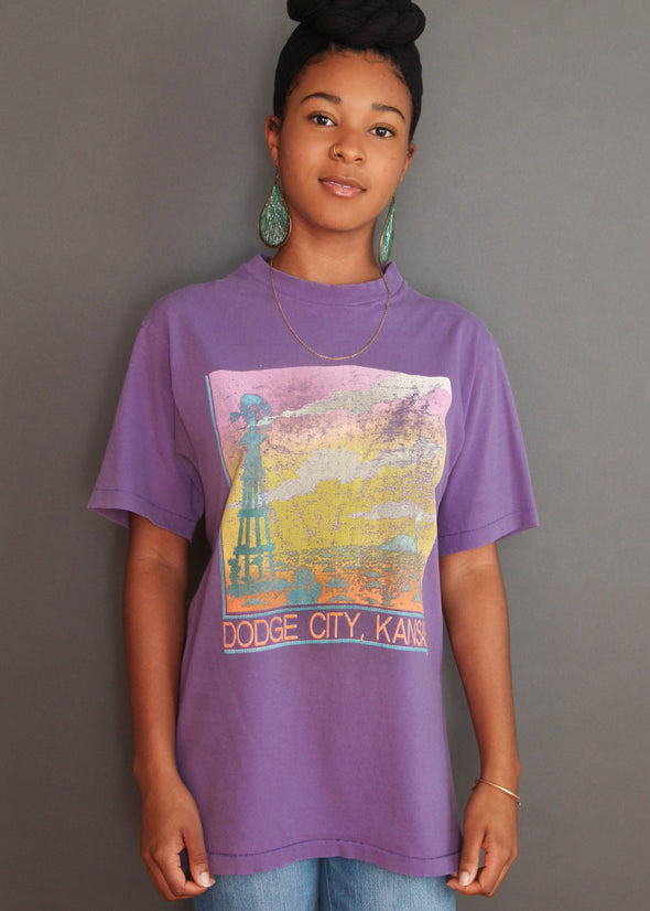 Vintage 90s Dodge City Kansas Tee