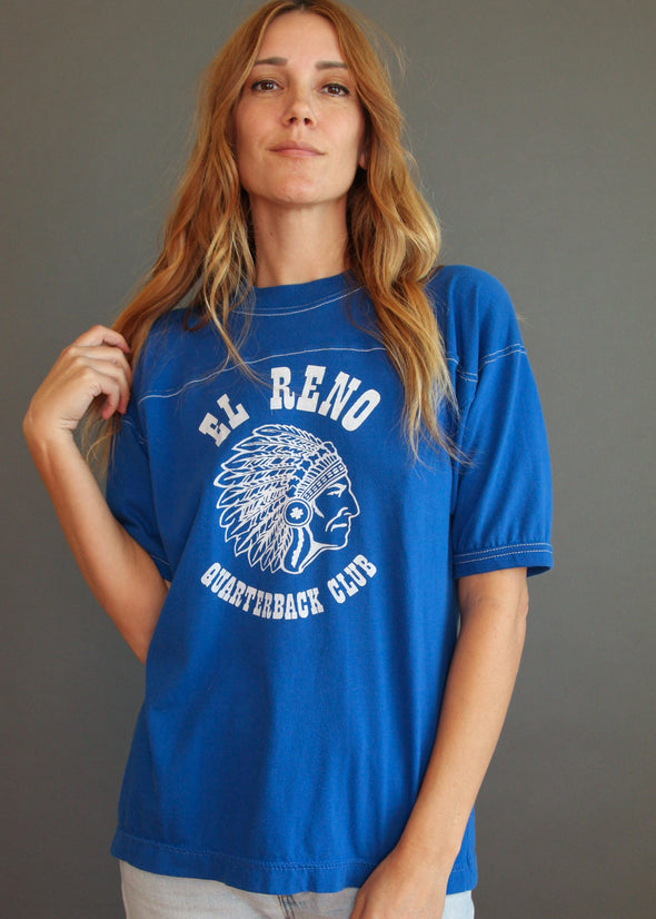Vintage 70s/80s El Reno Quarterback Club Tee