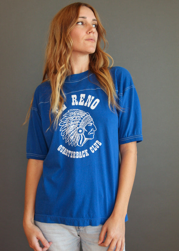 Vintage 70s/80s El Reno Quarterback Club Tee
