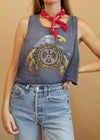 Vintage 1990's Cropped Eagle Muscle Tank