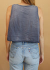 Vintage 1990's Cropped Eagle Muscle Tank